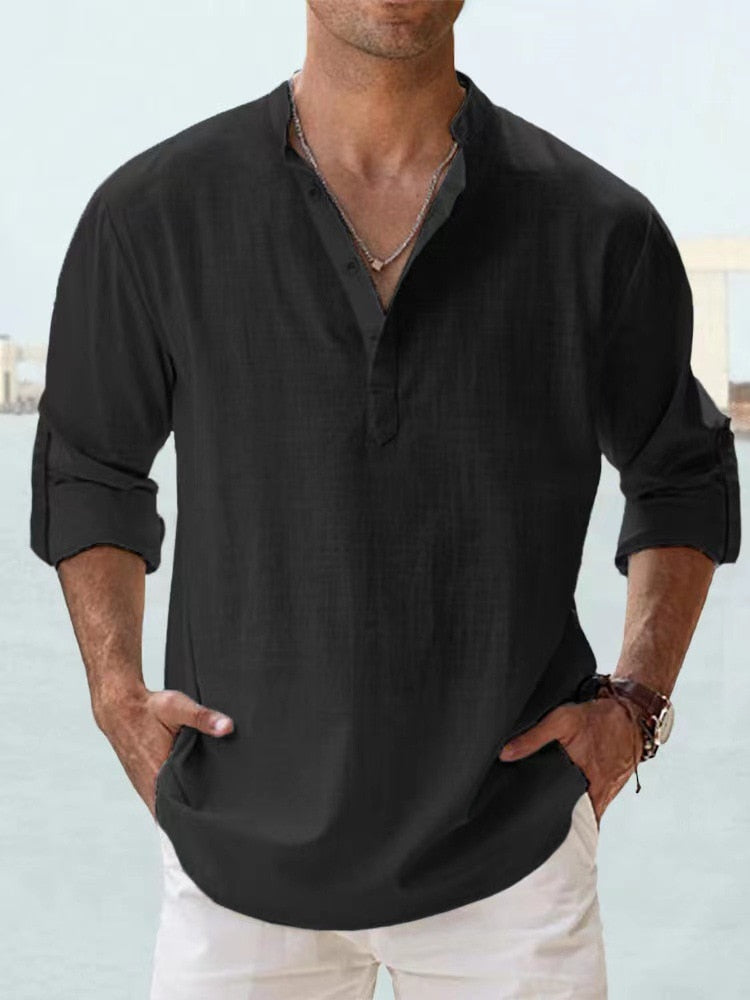 RIMADO | Camicia in lino traspirante
